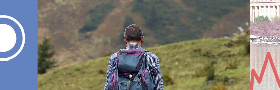 Income Tax Milestones - image: someone hiking