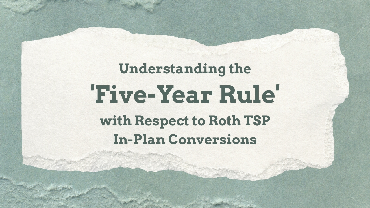 Understanding The Five Year Rule